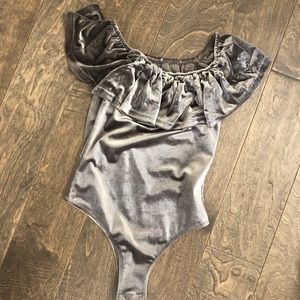 CUTE Velvet body suit